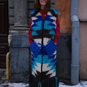 Безрукавка Синя