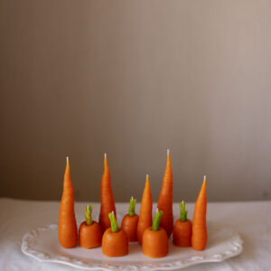 "Carrot" candle